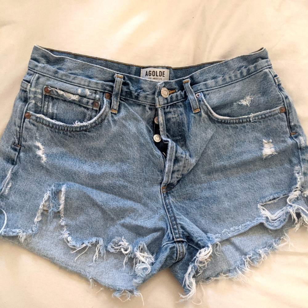 Agolde Jean Denim Shorts